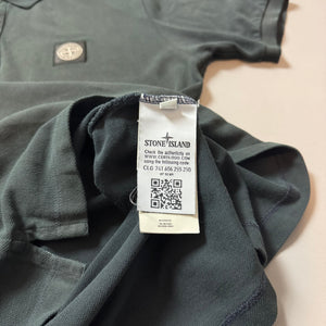 Stone Island Black Polo Shirt - Medium