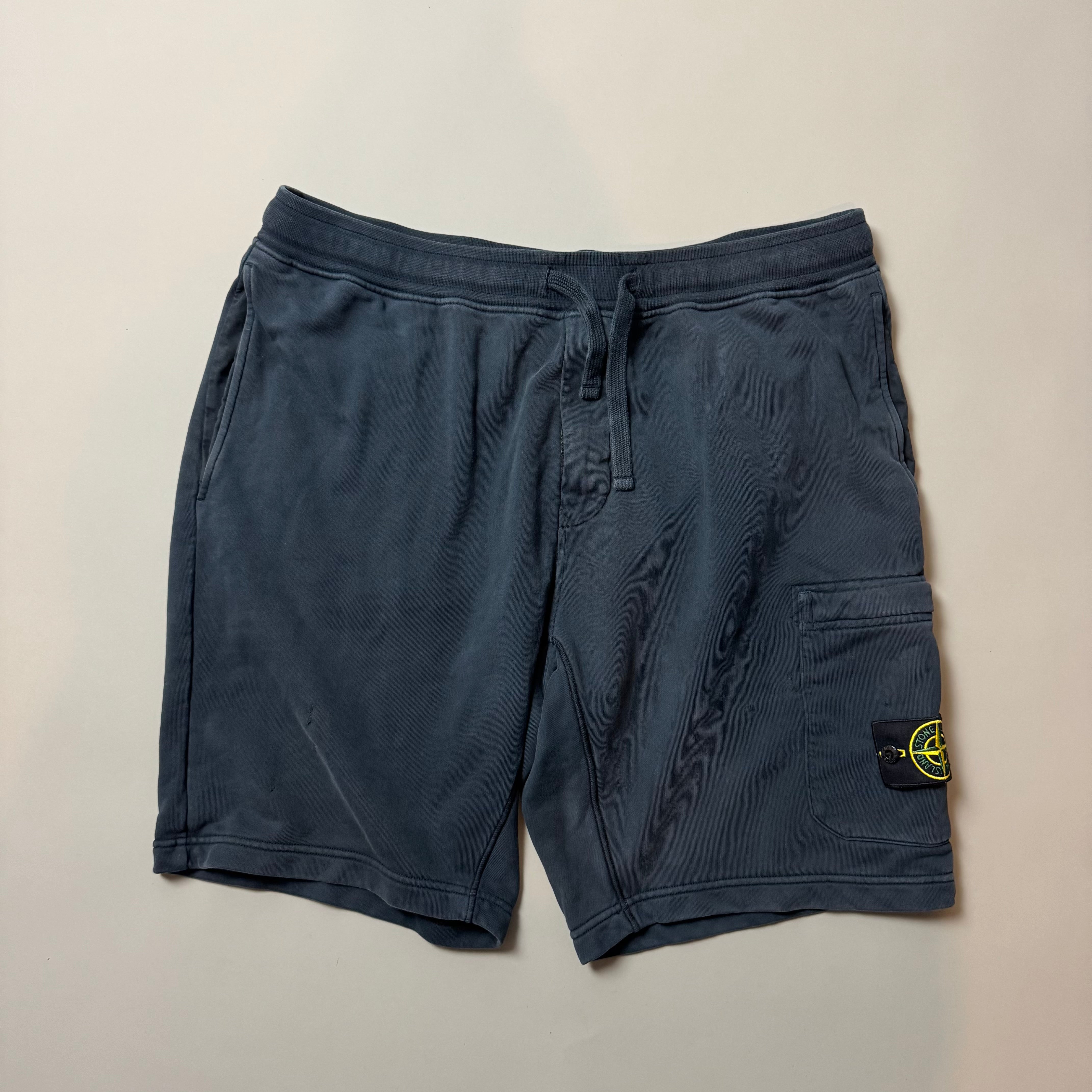 Stone Island Navy Shorts - XXL