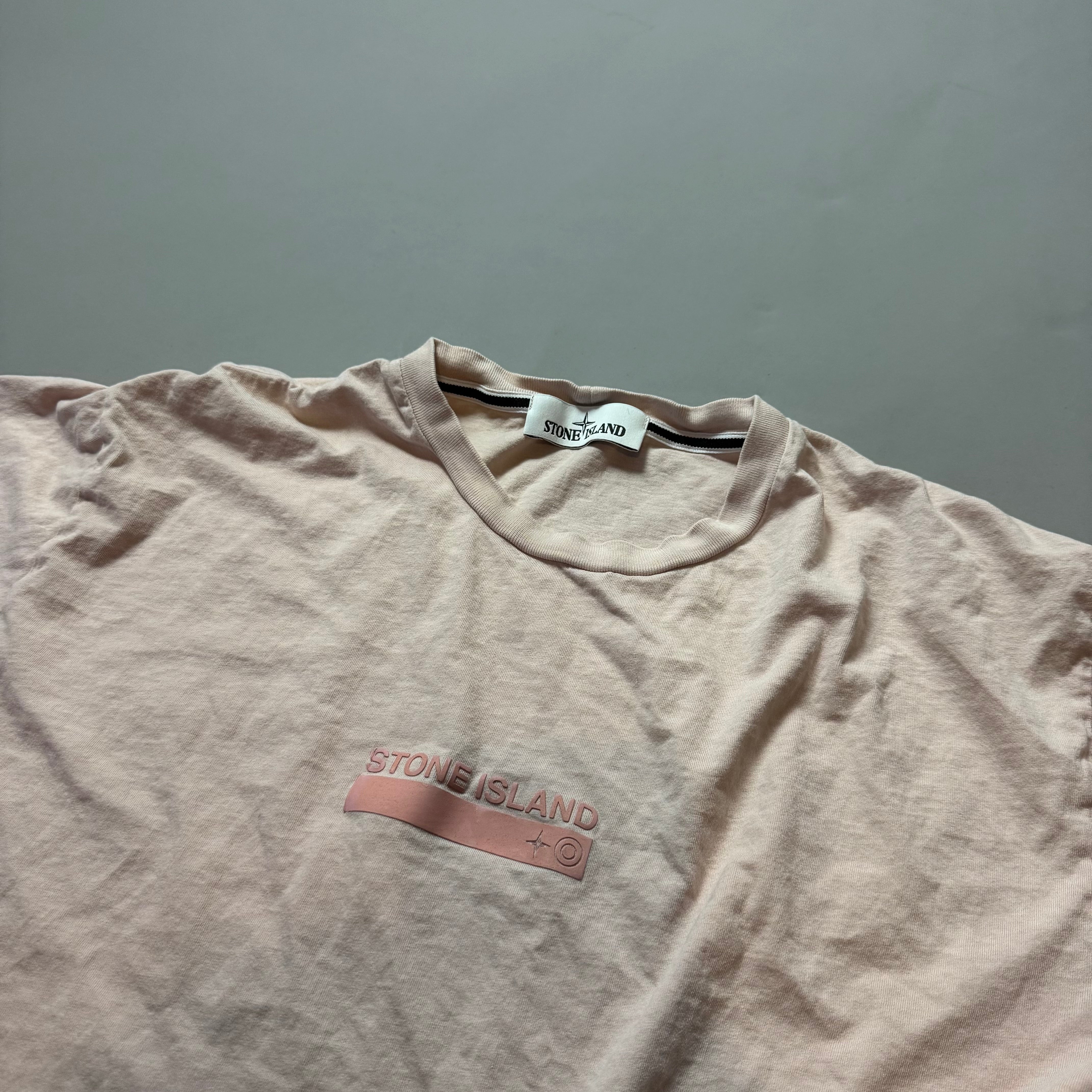 Stone Island Pale Pink T-shirt - XL