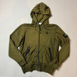 Load image into Gallery viewer, Stone Island Olive Green Hoodie - XL
