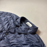 Load image into Gallery viewer, Stone Island Navy Garment Dyed Micro Yarn Down Jacket - Large
