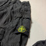 Load image into Gallery viewer, Stone Island Black Linen Trousers - W33
