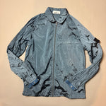 Load image into Gallery viewer, Stone Island Blue Nylon Metal Shimmer Overshirt - Large
