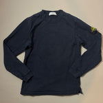 Load image into Gallery viewer, Stone Island Navy Lightweight Sweatshirt- Medium

