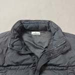 Load image into Gallery viewer, Stone Island Black Garment Dyed Crinkle Reps Long Parka Jacket - XXL
