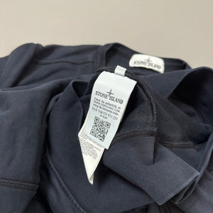 Stone Island Navy Blue Sweatshirt - Small