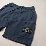 Load image into Gallery viewer, Stone Island Navy Cotton Shorts - Medium
