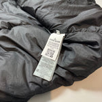 Load image into Gallery viewer, Stone Island Black Garment Dyed Crinkle Reps Long Parka Jacket - XXL
