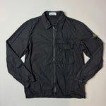 Load image into Gallery viewer, Stone Island Black Cotton Overshirt - XL
