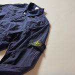 Load image into Gallery viewer, Stone island Navy Blue Nylon Metal Shimmer Overshirt - Medium
