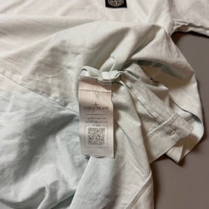 Stone Island Aqua Plain T-shirt - Small
