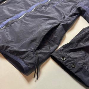 Stone Island Purple Nylon Metal Shimmer Overshirt - Small