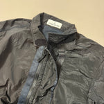 Load image into Gallery viewer, Stone Island Black Nylon Metal Shimmer Overshirt - Large
