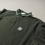 Load image into Gallery viewer, Stone Island Green Polo Shirt - Large
