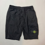 Load image into Gallery viewer, Stone Island Black Shorts - Small

