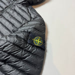 Load image into Gallery viewer, Stone Island Black Loom Woven Down Chambers R Nylon Down TC Jacket - Medium
