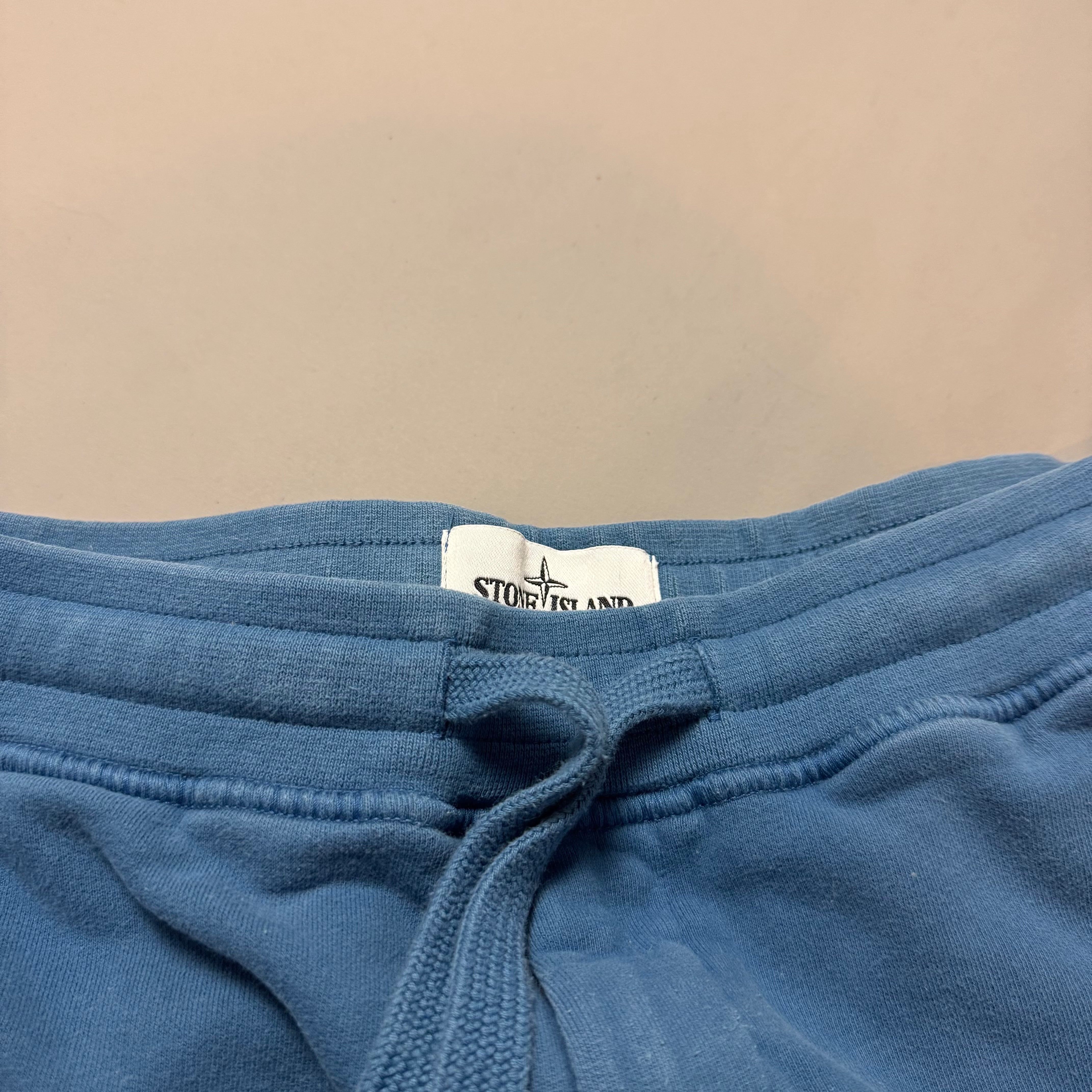 Stone Island Blue Joggers - Medium