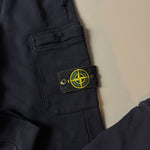 Load image into Gallery viewer, Stone Island Navy Cotton Joggers - Medium
