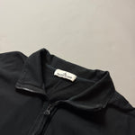 Load image into Gallery viewer, Stone Island Zip Up Black Sweatshirt - XL
