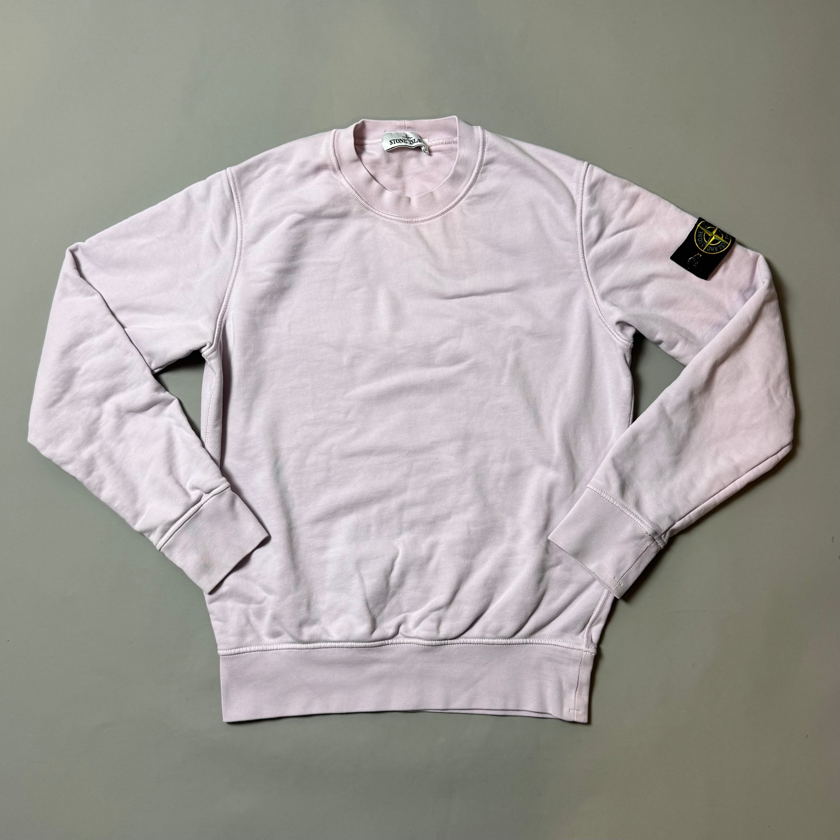 Stone Island Pink Sweatshirt - Small