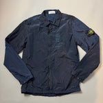 Load image into Gallery viewer, Stone island Blue Nylon Metal Shimmer Overshirt - Medium
