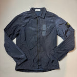 Load image into Gallery viewer, Stone island Blue Nylon Metal Shimmer Overshirt - Medium
