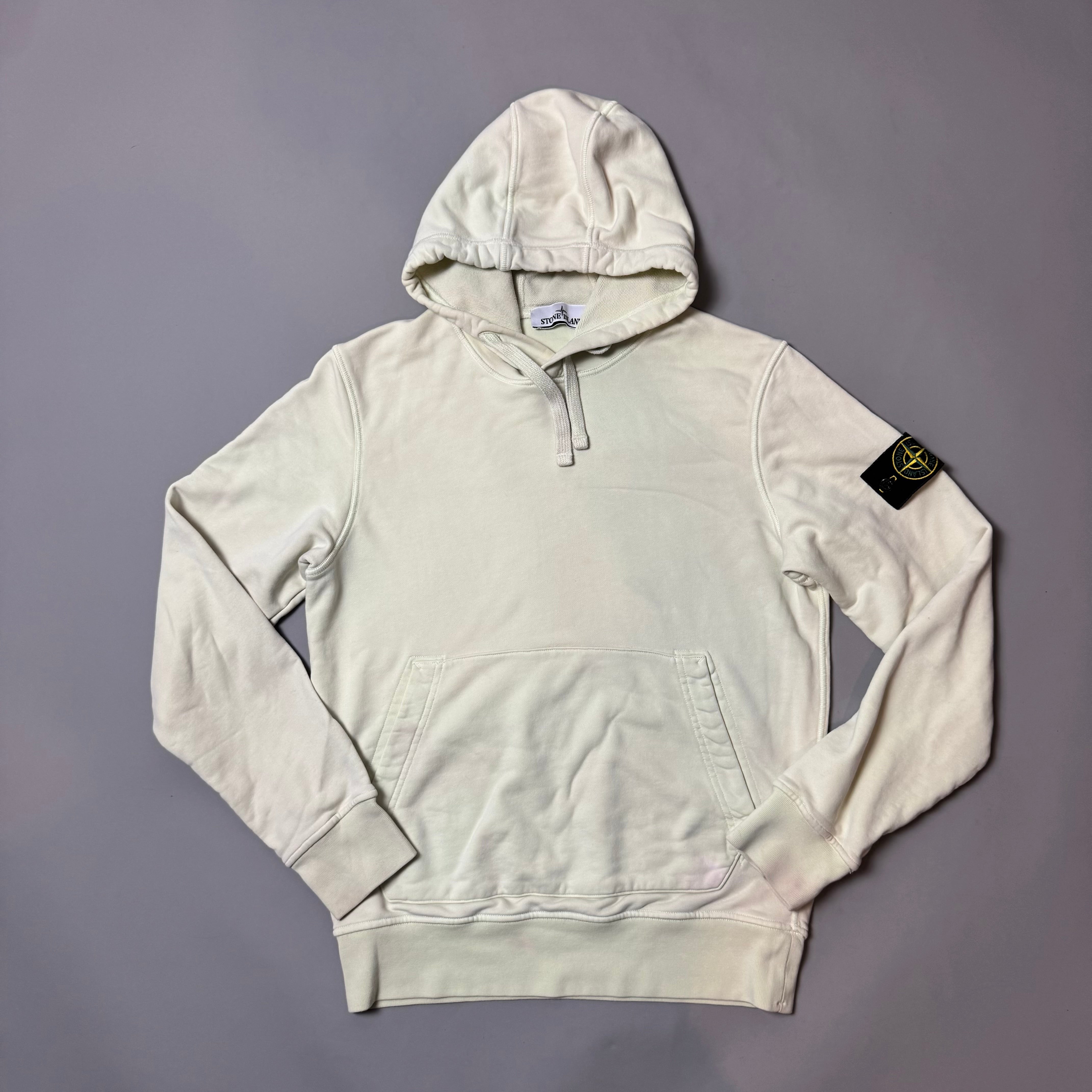 Stone Island Light Green Hoodie - Small