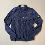 Load image into Gallery viewer, Stone island Navy Blue Nylon Metal Shimmer Overshirt - Medium
