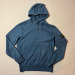 Load image into Gallery viewer, Stone Island Blue Cotton Hoodie - Large
