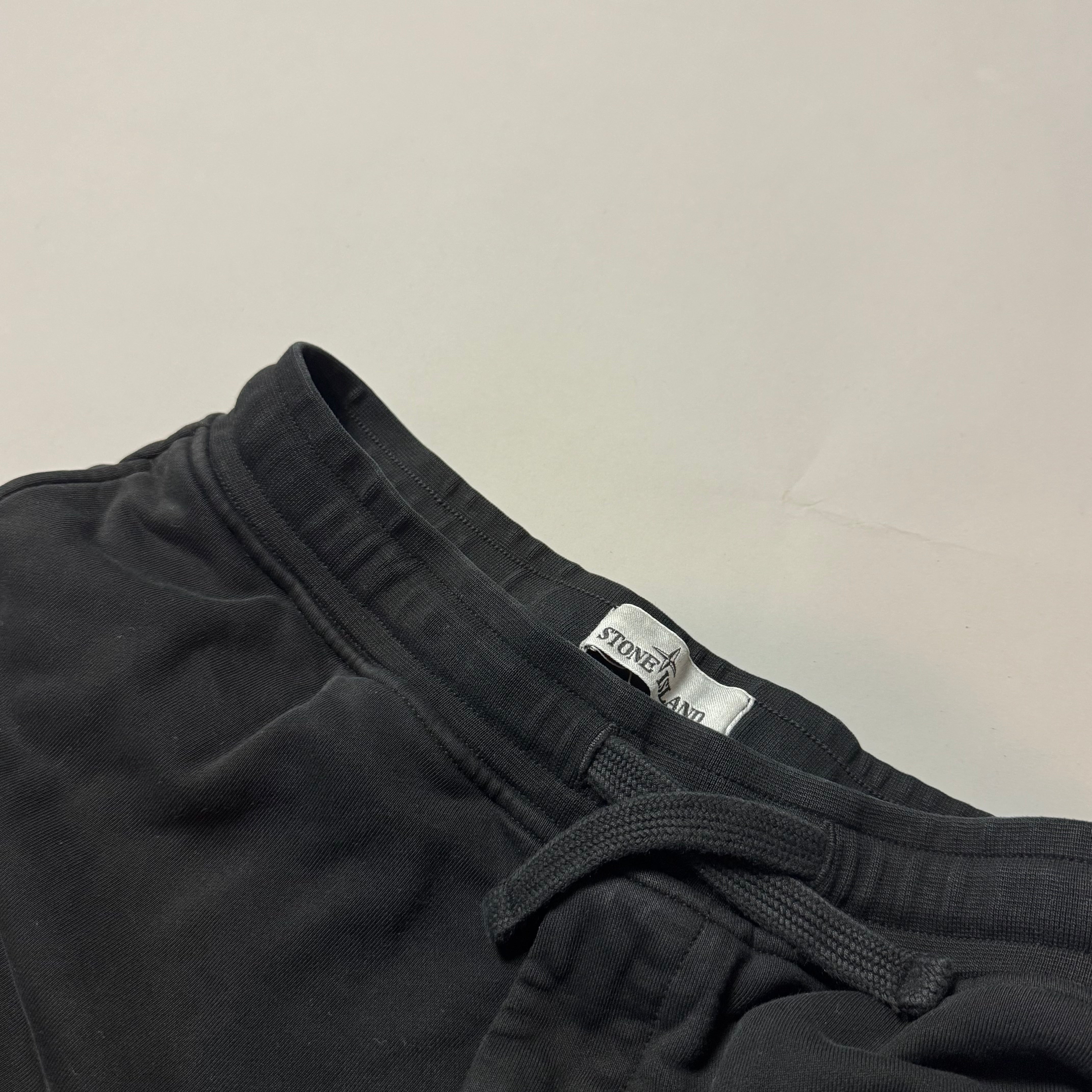 Stone Island Black Joggers - Small
