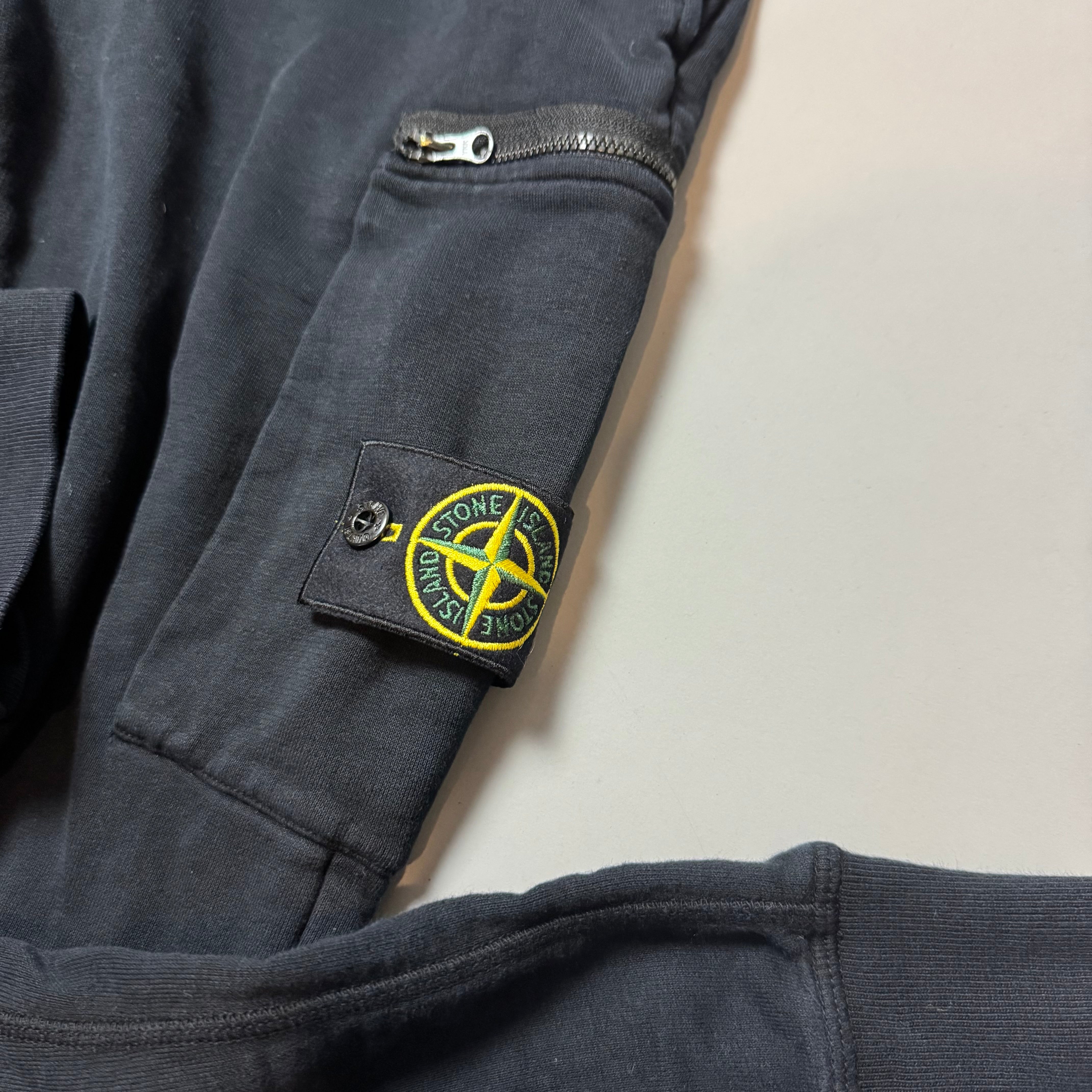 Stone Island Navy Cargo Joggers - Medium