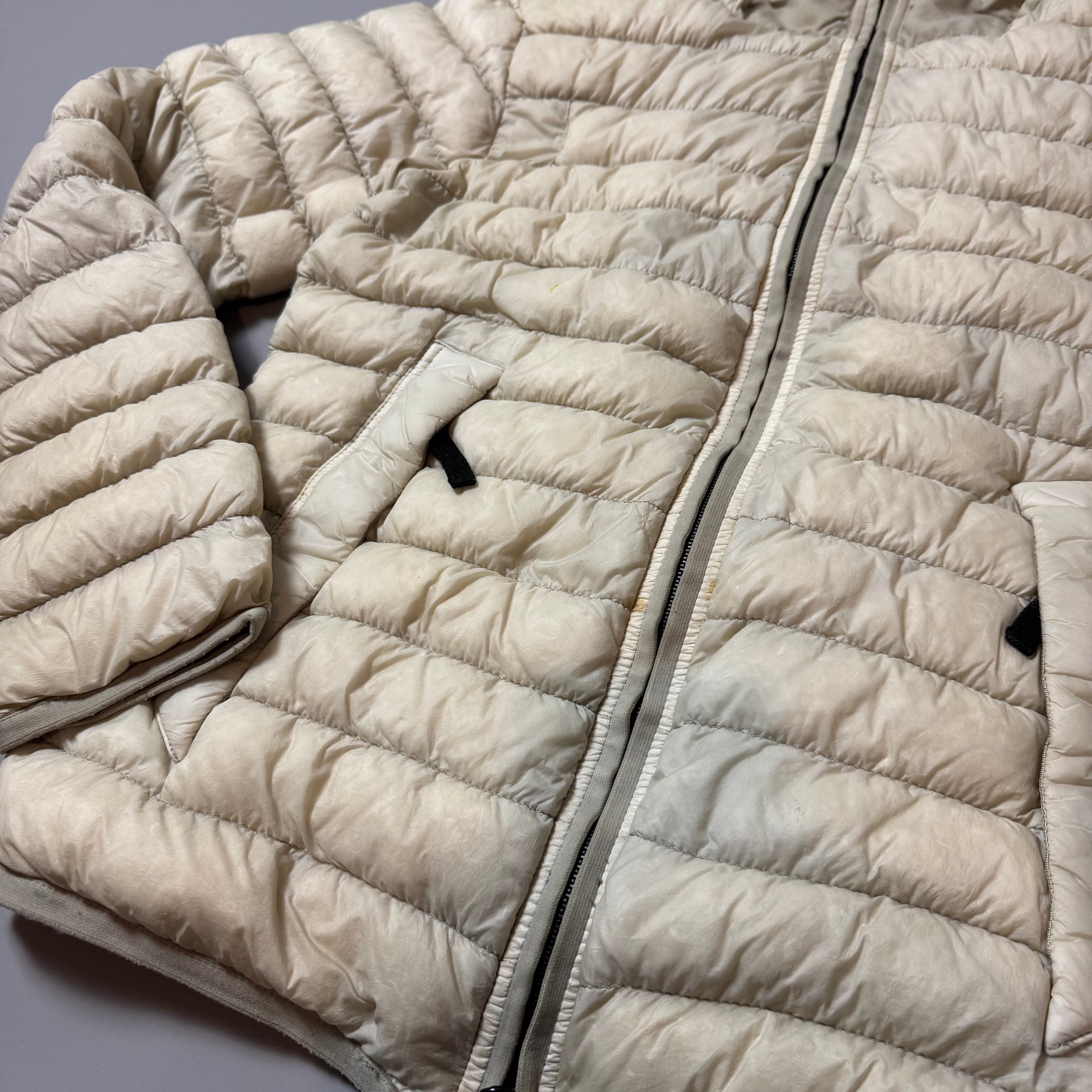 Stone Island Garment Dyed Micro Yarn Down Jacket - Small