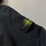 Load image into Gallery viewer, Stone Island Black Cotton Hoodie - Large
