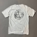 Load image into Gallery viewer, Stone Island White Graphic T-Shirt - Medium
