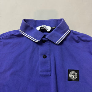 Stone Island Blue Polo Shirt - Medium