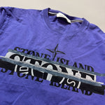 Load image into Gallery viewer, Stone Island Purple Print T-shirt - Small
