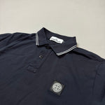 Load image into Gallery viewer, Stone Island Navy Polo Shirt - XL
