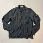 Load image into Gallery viewer, Stone Island Black Nylon Metal Shimmer Overshirt - XL
