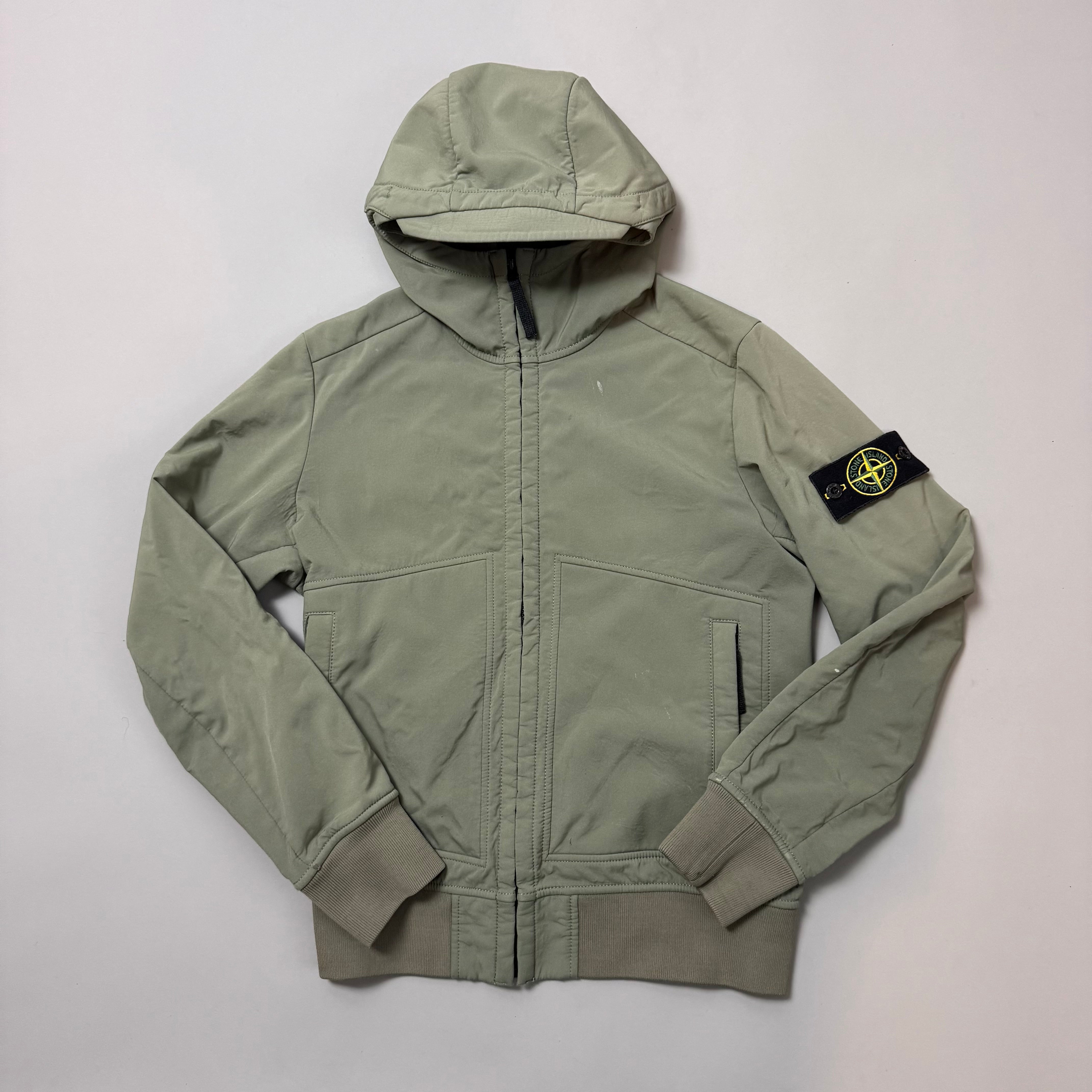 Stone Island Green Soft Shell R - Small