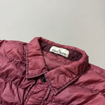 Load image into Gallery viewer, Stone Island Red Garment Dyed Micro Yarn Down Jacket - Large
