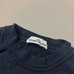 Load image into Gallery viewer, Stone Island Navy Lightweight Sweatshirt- Medium
