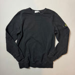 Load image into Gallery viewer, Stone Island Black Sweatshirt- Large
