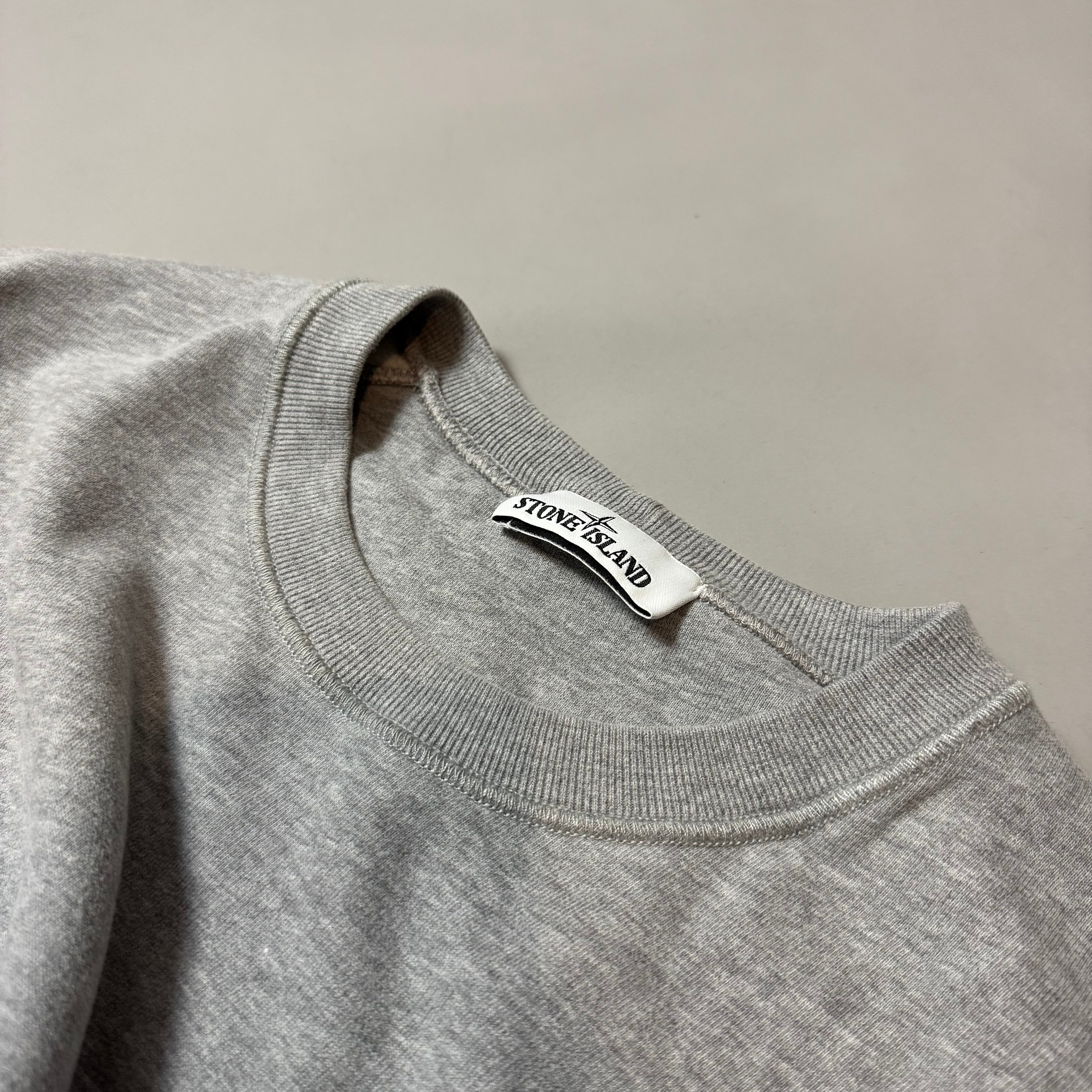 Stone Island Grey Sweatshirt - Large
