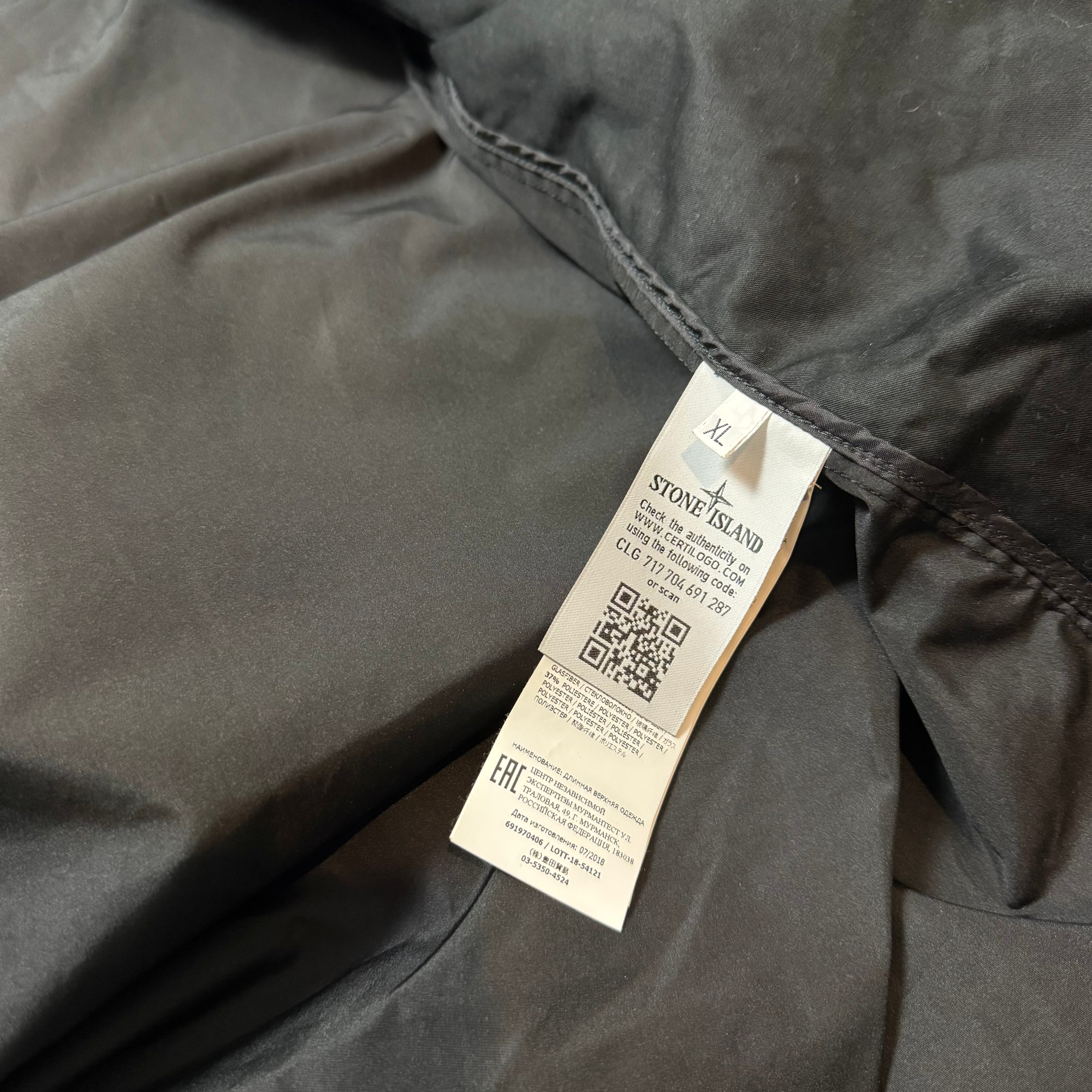Stone Island Stealth Diagonal Polyester + Scarbeo Parka - XL