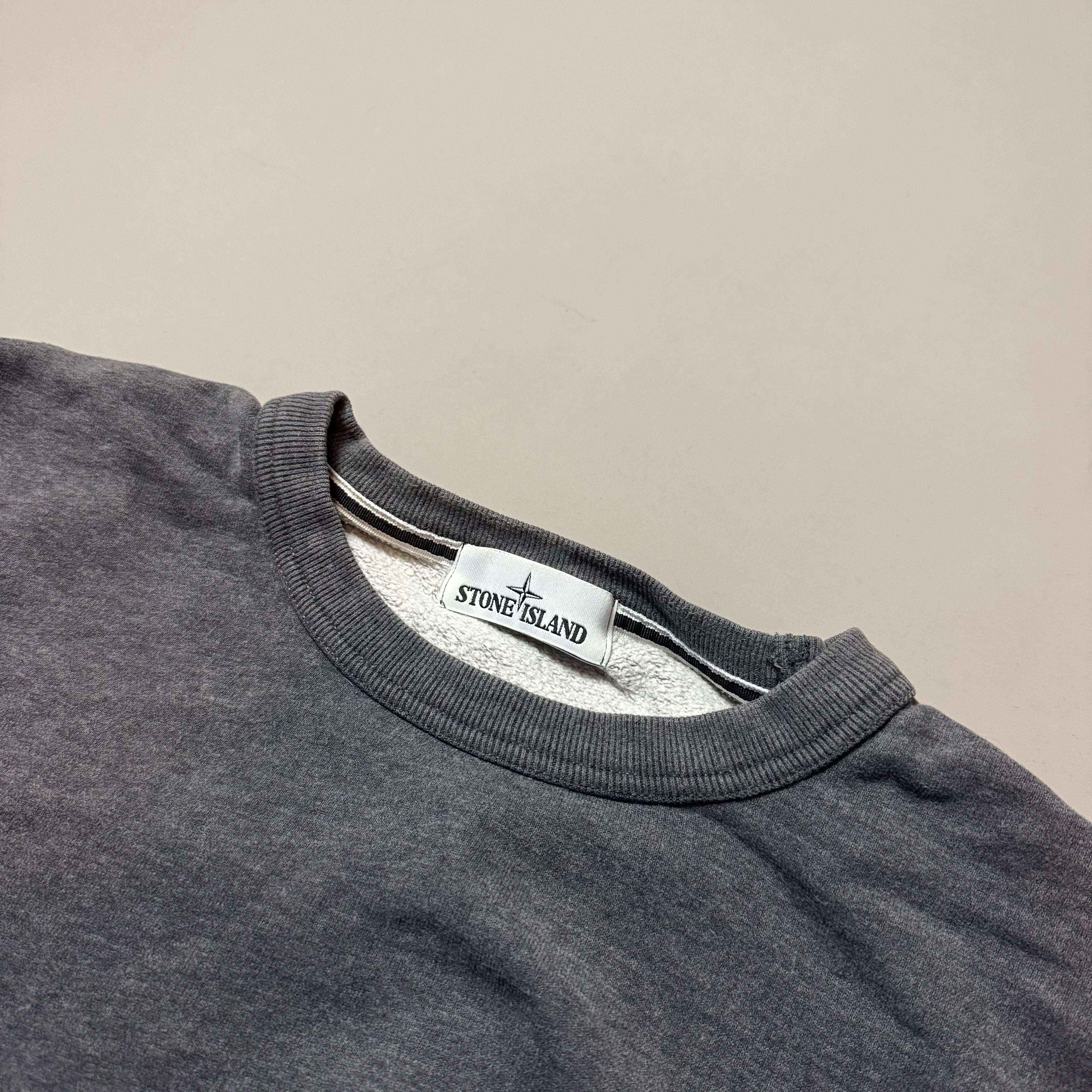 Stone Island Grey Sweatshirt - Large