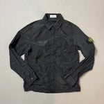 Load image into Gallery viewer, Stone Island Black Nylon Metal Shimmer Overshirt - Large
