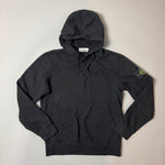 Load image into Gallery viewer, Stone Island Black Cotton Hoodie - Medium
