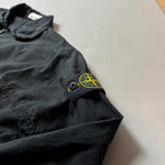 Load image into Gallery viewer, Stone Island Black 1/4 Zip Smock - Small
