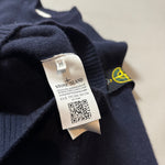 Load image into Gallery viewer, Stone Island Navy Knitted Sweatshirt - Medium
