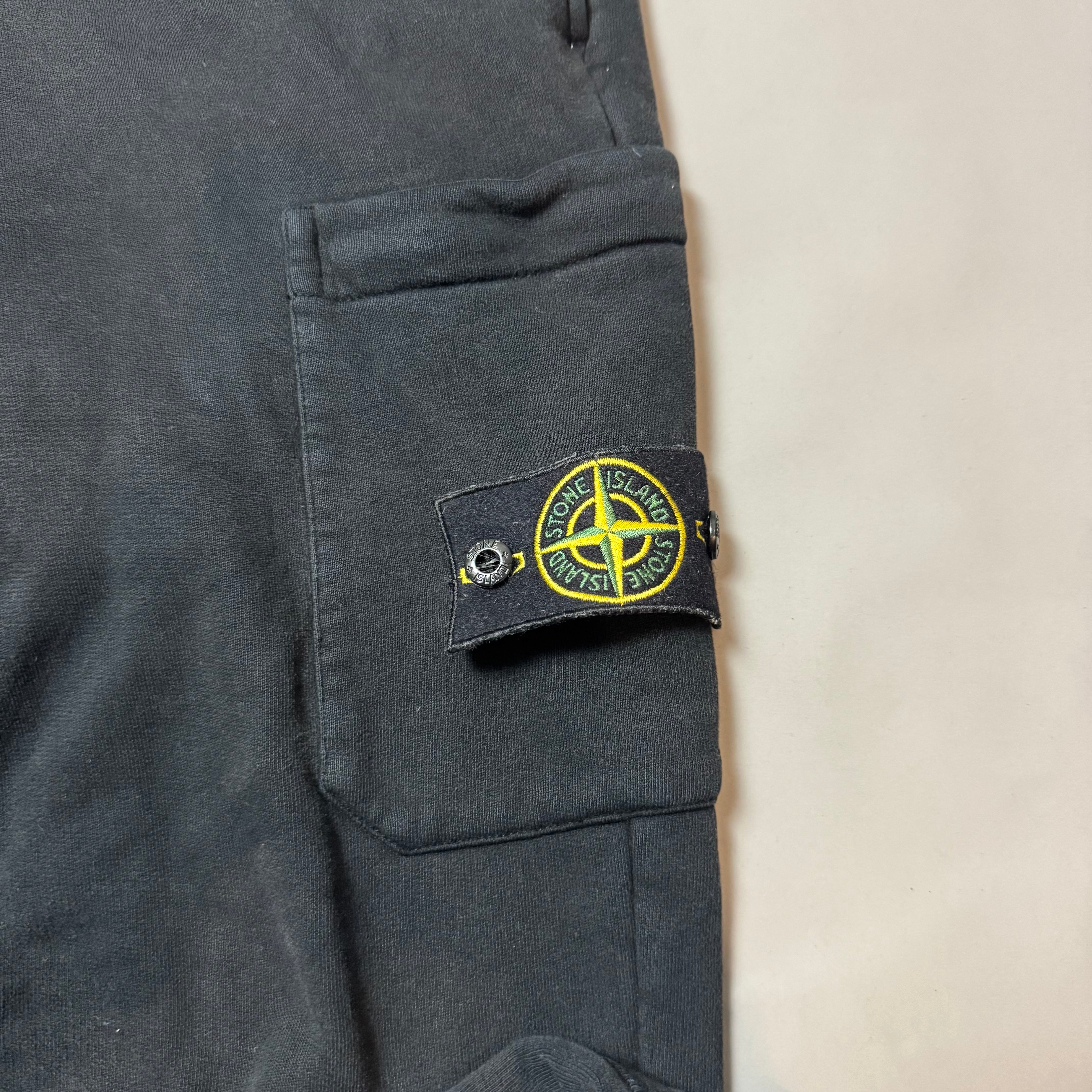 Stone Island Black Joggers - Small